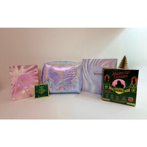 Wicked r.e.m. Beauty Glinda Makeup Set + Cosmetic Bag + Makeup Eraser